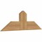 Ekena Millwork Portland Smooth Timber Gable Bracket, Western Red Cedar, 36"W x 12"H x 1 1/2"D x 5 1/2"F, 8/12 Pitch GBW036X12X0206POR00SWR - alternate 4
